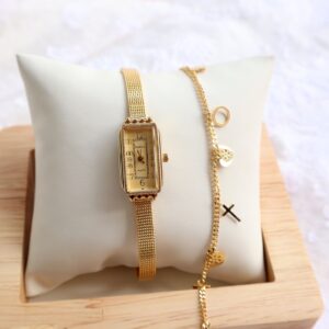 Retro women's vest watch
