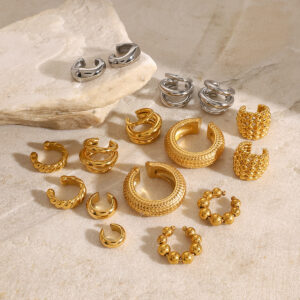 steel non porous earrings
